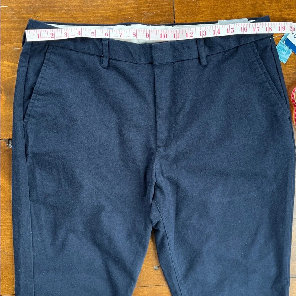Old Navy Signature Slim Navy Pants Men 36x30 Trousers Work